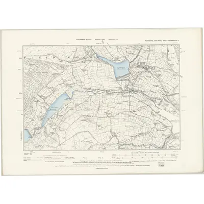 1891 Map of Yorkshire CCLXXXVII.SE, 1893 Print
