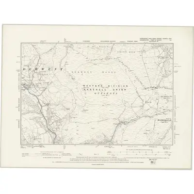 1891 Map of Yorkshire CCXCIII.NW, 1894 Print