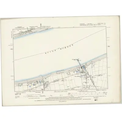 1888 Map of Yorkshire CCXL.SW, 1894 Print