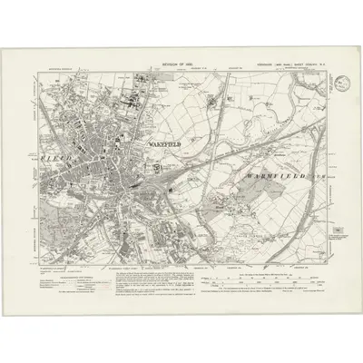 1930 Map of Yorkshire CCXLVIII.NE
