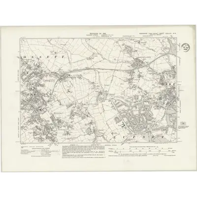 1931 Map of Yorkshire CCXLVIII.NW
