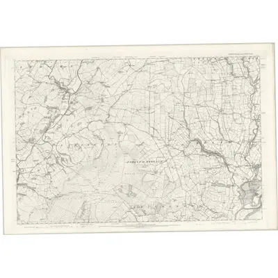 1892 Map of Yorkshire CLXV, 1896 Print