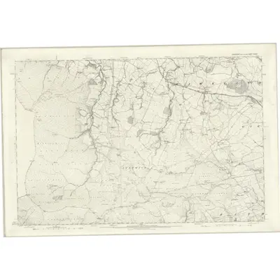 1892 Map of Yorkshire CXXXI, 1896 Print