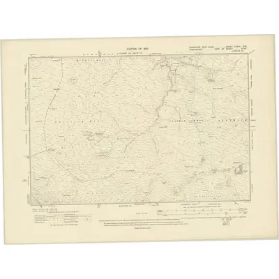 1907 Map of Yorkshire CXXXI.SW, 1910 Print