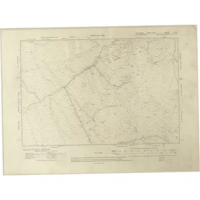 1912 Map of Yorkshire I.SW, 1920 Print