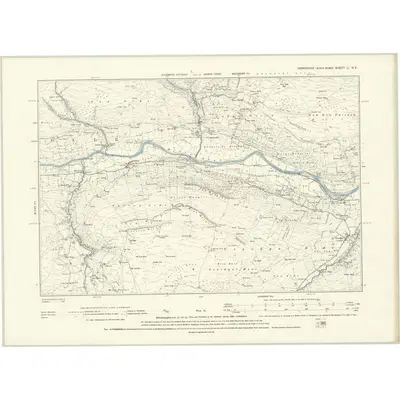1891 Map of Yorkshire LI.NE, 1895 Print