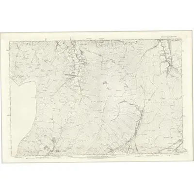 1893 Map of Yorkshire LXXX, 1896 Print