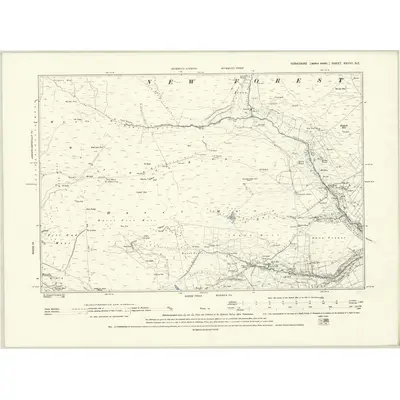 1891 Map of Yorkshire XXXVII.NE, 1895 Print