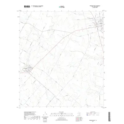 2019 Map of Yorktown West, 2019 Print