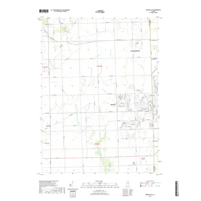 2018 Map of Yorkville SE, 2018 Print