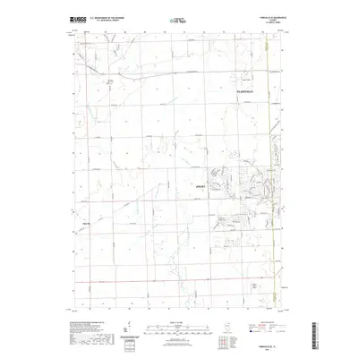 2021 Map of Yorkville SE, 2021 Print