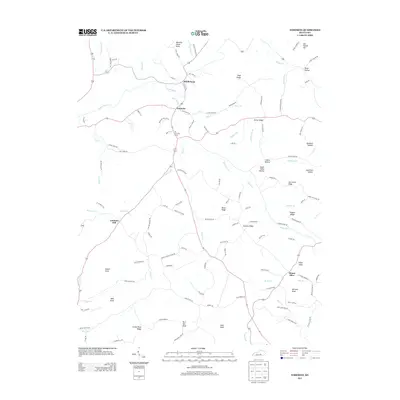 2013 Map of Yosemite, 2013 Print