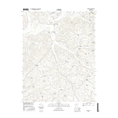 2016 Map of Yosemite, 2016 Print