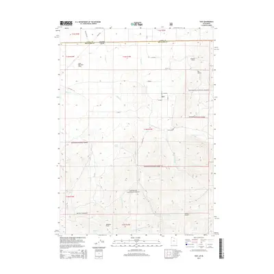 2014 Map of Yost, 2014 Print