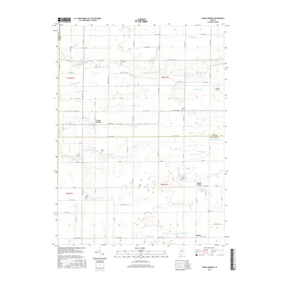 2016 Map of Young America, 2016 Print