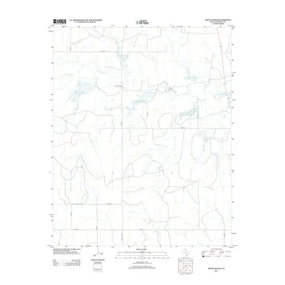 2012 Map of Young Ranch, 2012 Print