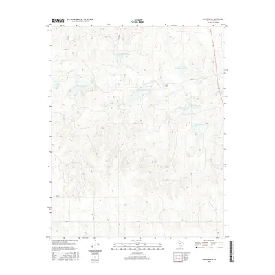 2016 Map of Young Ranch, 2016 Print