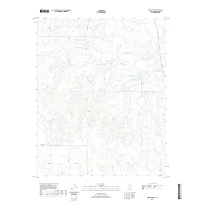 2019 Map of Young Ranch, 2019 Print