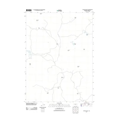 2011 Map of Young Valley, 2011 Print