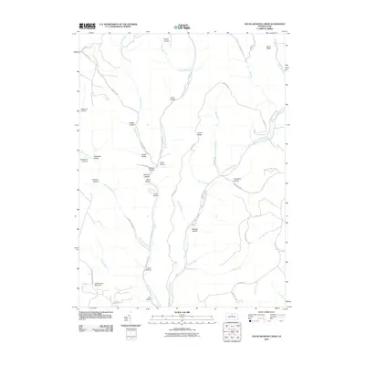 2010 Map of Young Womans Creek, 2010 Print