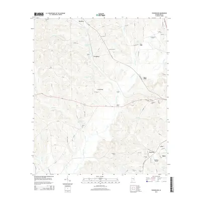 2014 Map of Youngblood, 2014 Print