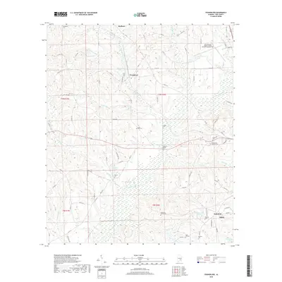 2018 Map of Youngblood, 2018 Print