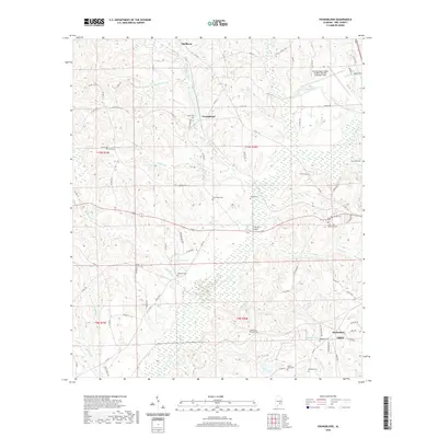 2020 Map of Youngblood, 2020 Print