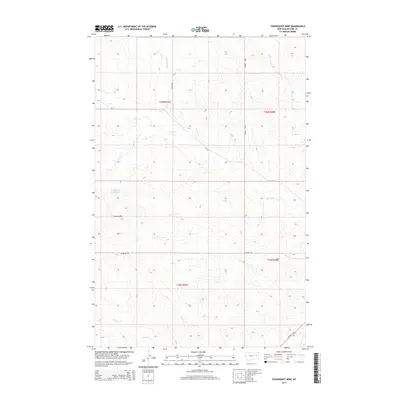 2014 Map of Youngquist Mine, 2014 Print