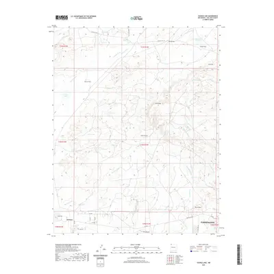 2020 Map of Youngs Lake, 2020 Print