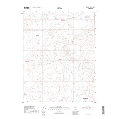 2023 Map of Youngs Lake, 2023 Print