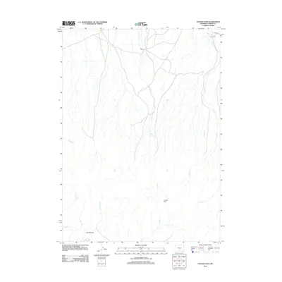 2012 Map of Youngs Pass, 2012 Print