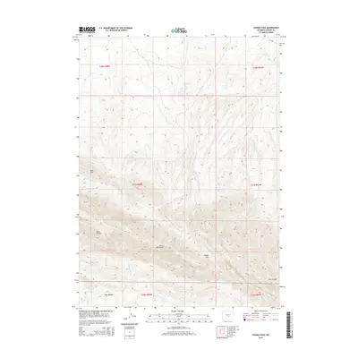 2015 Map of Youngs Pass, 2015 Print