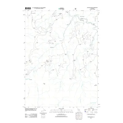 2012 Map of Youngs Peak, 2012 Print