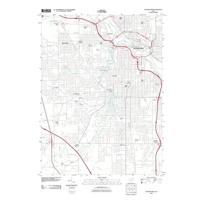 2010 Map of Youngstown, 2010 Print