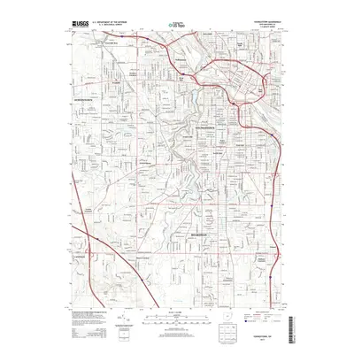 2013 Map of Youngstown, 2013 Print