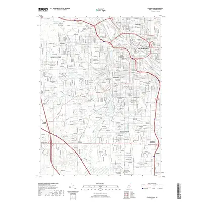 2019 Map of Youngstown, 2019 Print