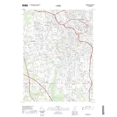 2023 Map of Youngstown, 2023 Print