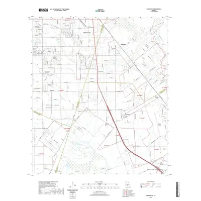 2020 Map of Youngsville, 2020 Print