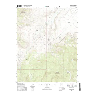 2017 Map of Youngsville, 2017 Print