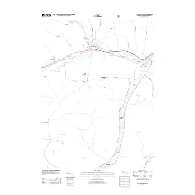 2013 Map of Youngsville, 2013 Print