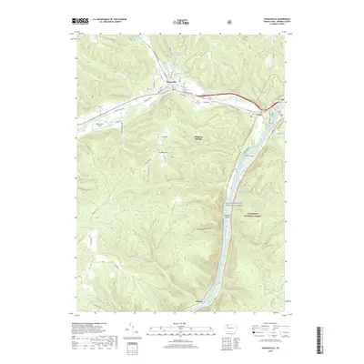 2019 Map of Youngsville, 2019 Print