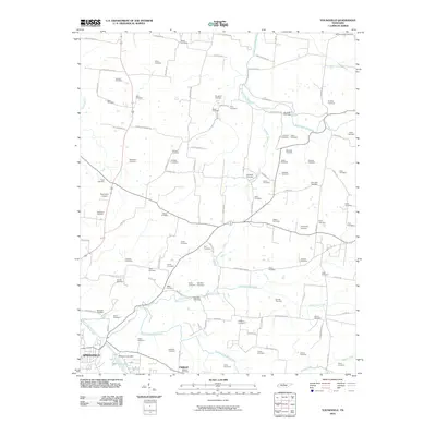 2010 Map of Youngville, 2010 Print