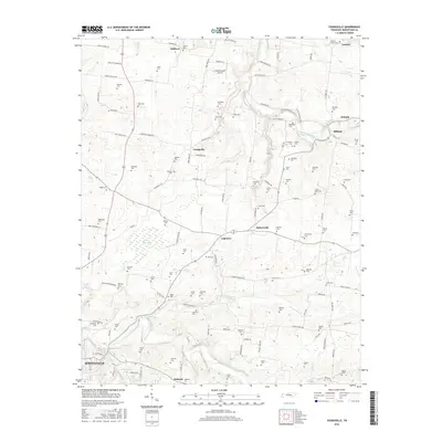 2016 Map of Youngville, 2016 Print