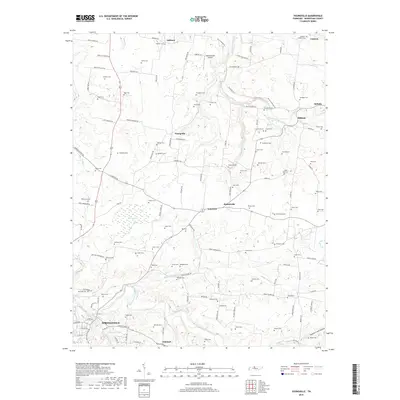 2019 Map of Youngville, 2019 Print