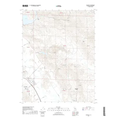 2018 Map of Yountville, 2018 Print