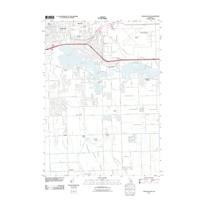 2011 Map of Ypsilanti East, 2011 Print