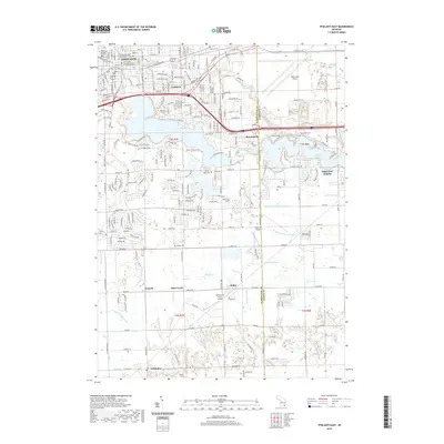 2019 Map of Ypsilanti East, 2019 Print