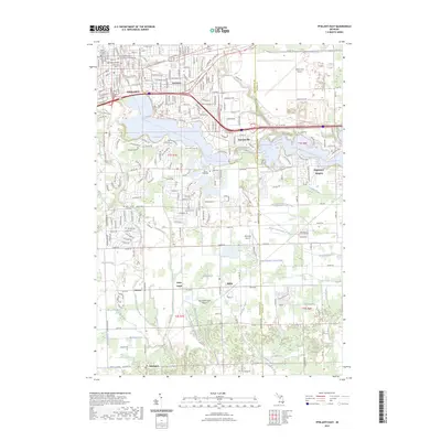 2023 Map of Ypsilanti East, 2023 Print