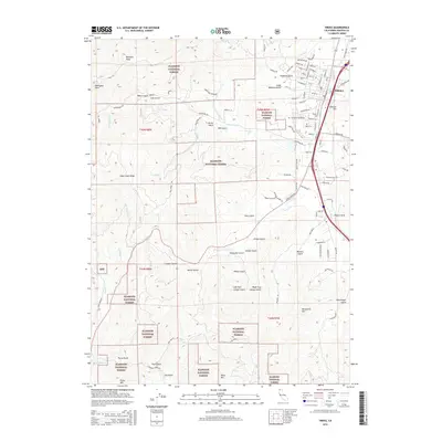 2015 Map of Yreka, 2015 Print