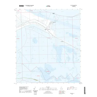 2020 Map of Yscloskey, 2020 Print